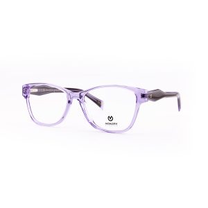 MONARKH Cut Lavender Solid Dark Temples Eyeglasses
