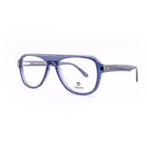 MONARKH Aviator Grey Transparent Blue Eyeglasses