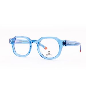 MONARKH Noble Sky-Blue Green Tip Eyeglasses