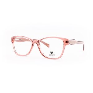 MONARKH Cut Blush Pink Transparent Eyeglasses