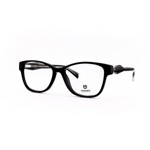 MONARKH Cut Black Subtle Curves Eyeglasses